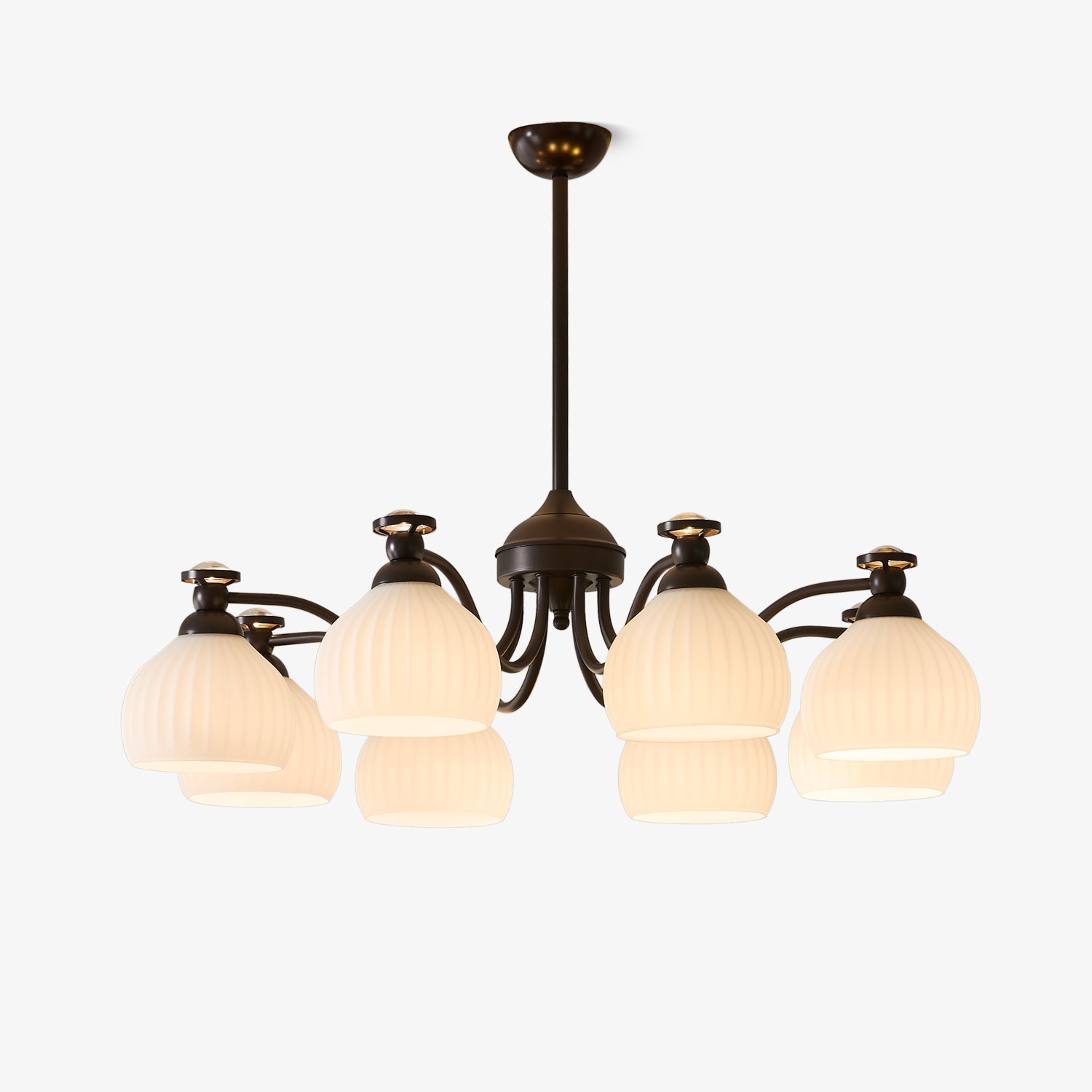Calaeor Eleganter Premium-Glaskronleuchter-Letslighting