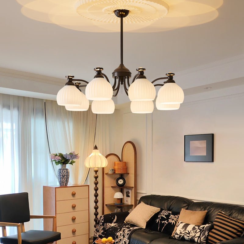Calaeor Eleganter Premium-Glaskronleuchter-Letslighting