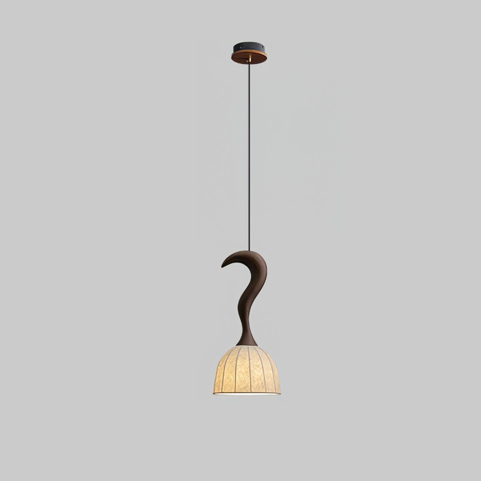 Colire Creativity Pendelleuchte aus Gedrehtem Holz-Letslighting