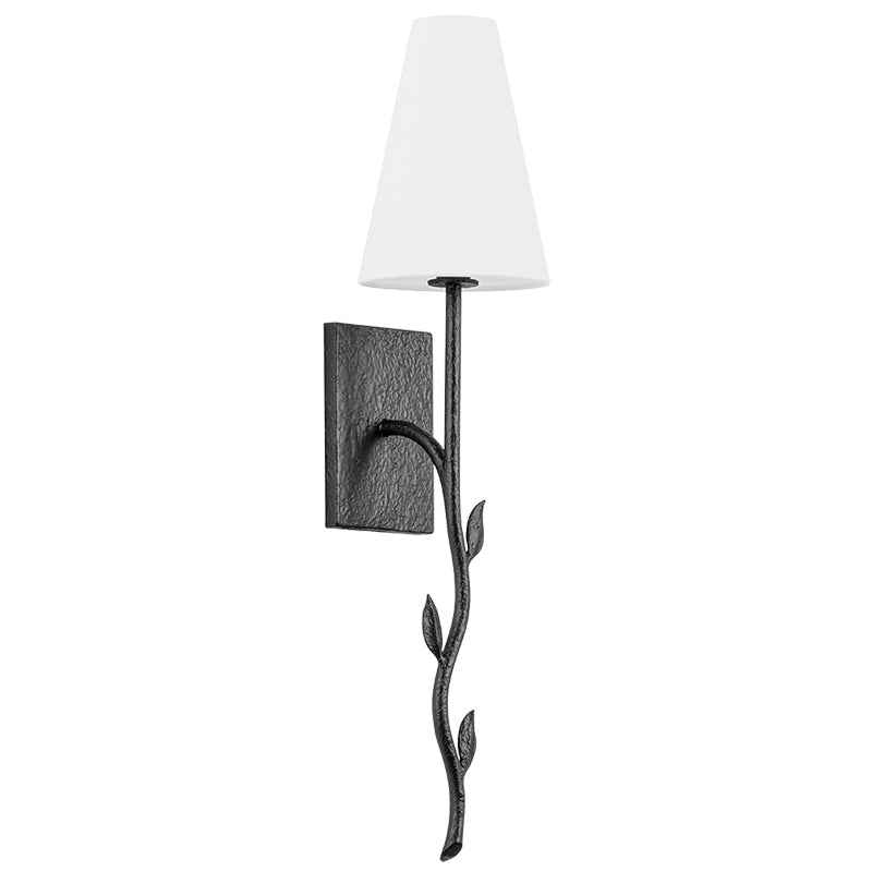 Petal Messing Stoff Wandleuchte-Letslighting