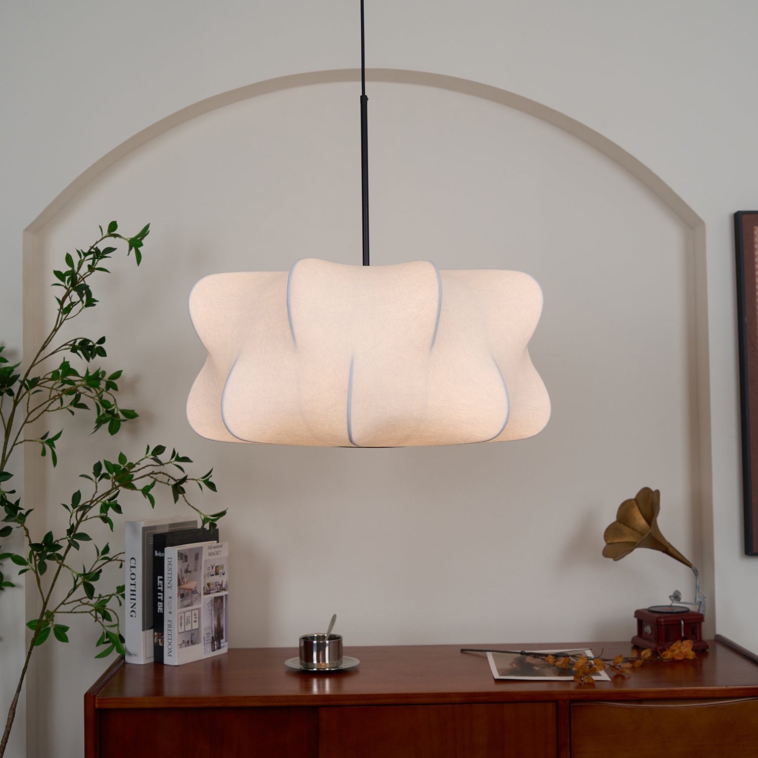 Pino Pendelleuchte im Kokon-Design
