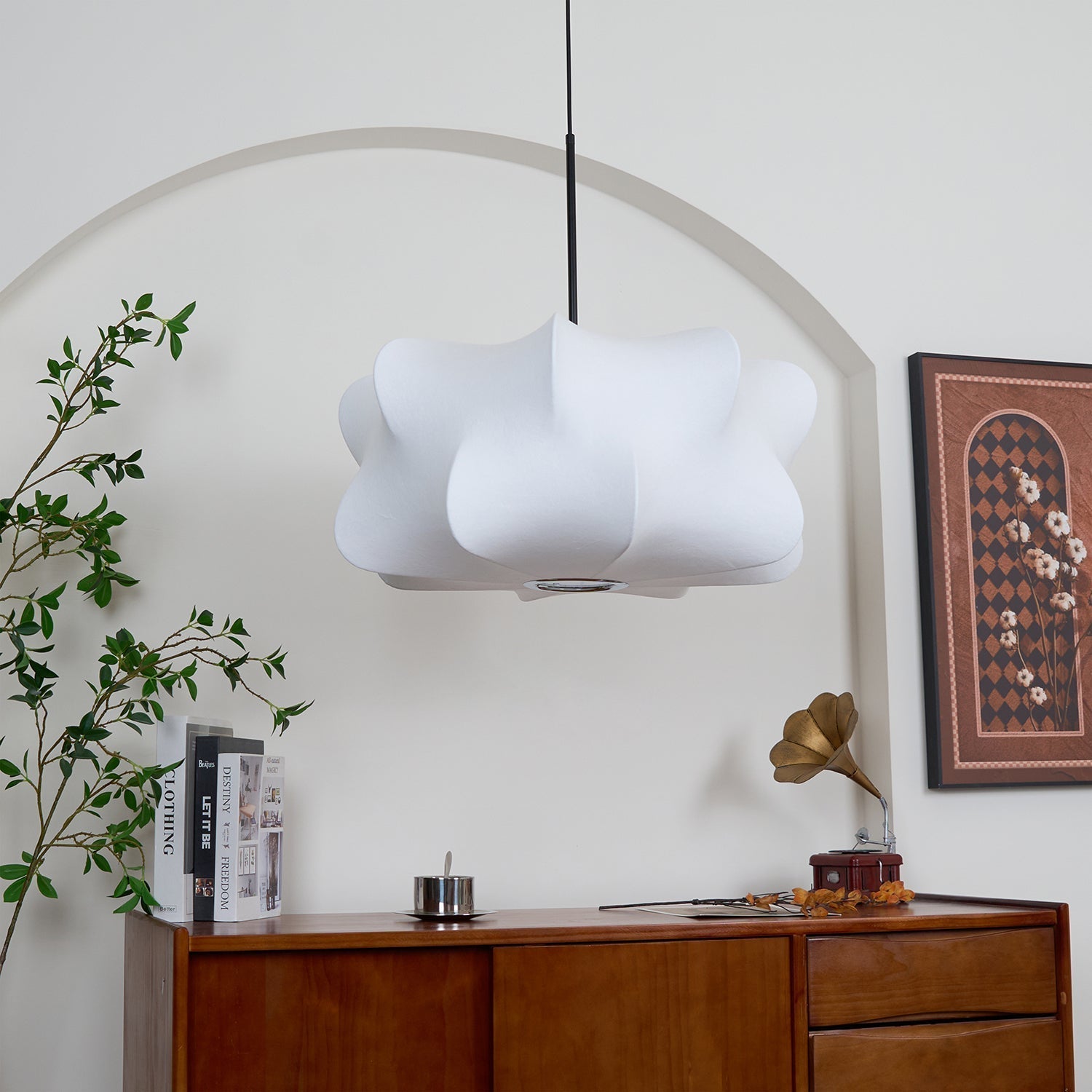 Pino Pendelleuchte im Kokon-Design