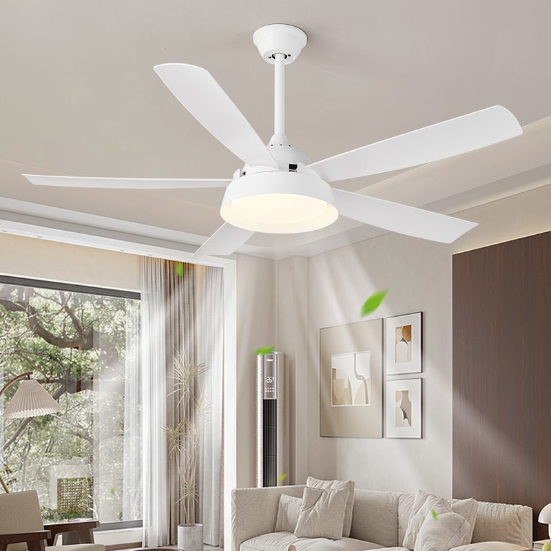 Orvino Deckenventilatorleuchte Holz mit integrierter LED