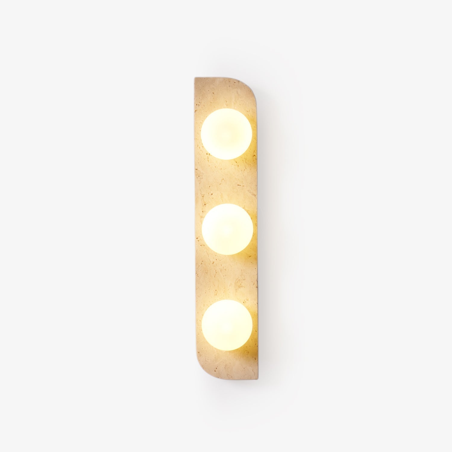 Alsilis Minimalist Travertine Wall Light - Neutralighting