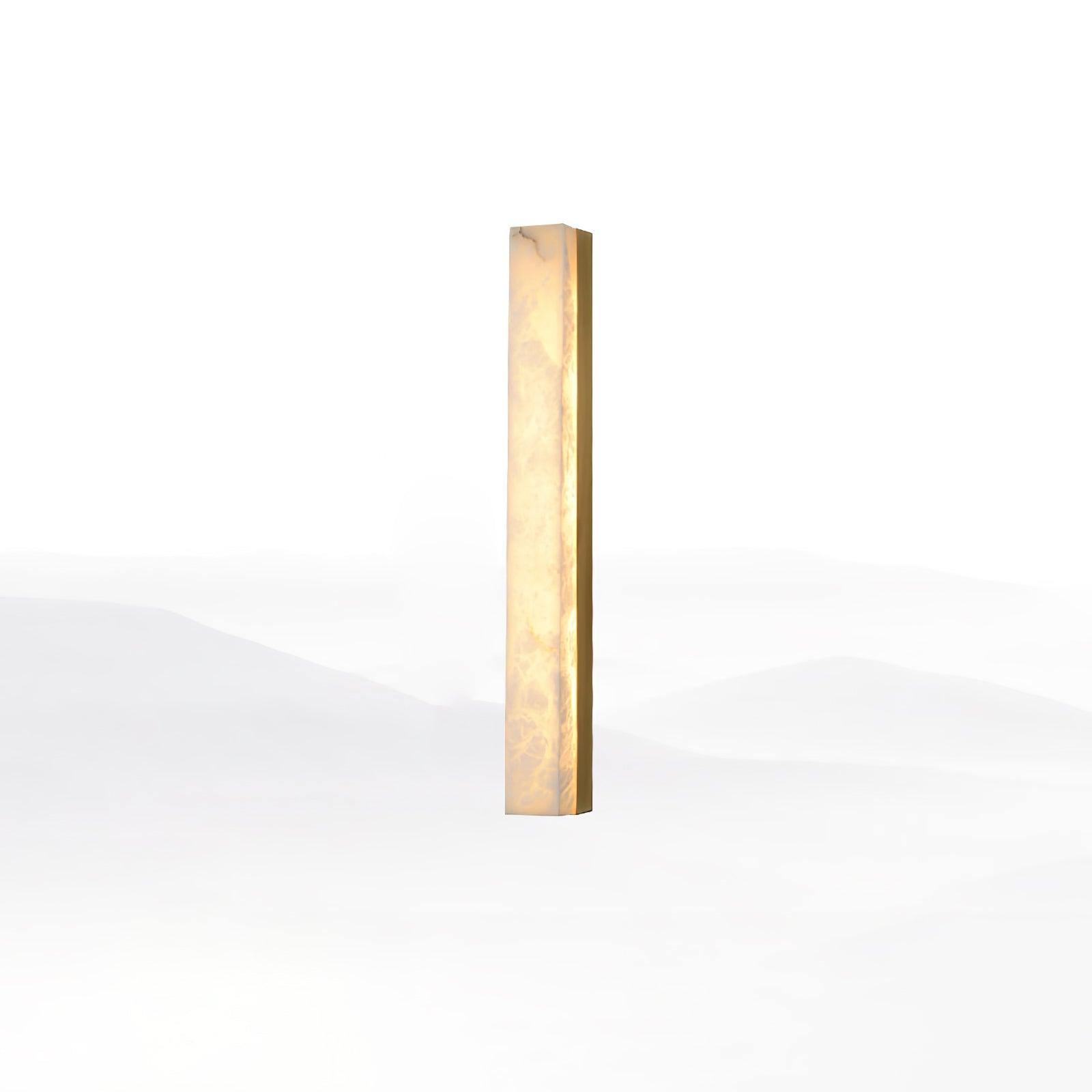 Luste Minimalist Alabaster Wall Lamp Rectangular - Neutralighting