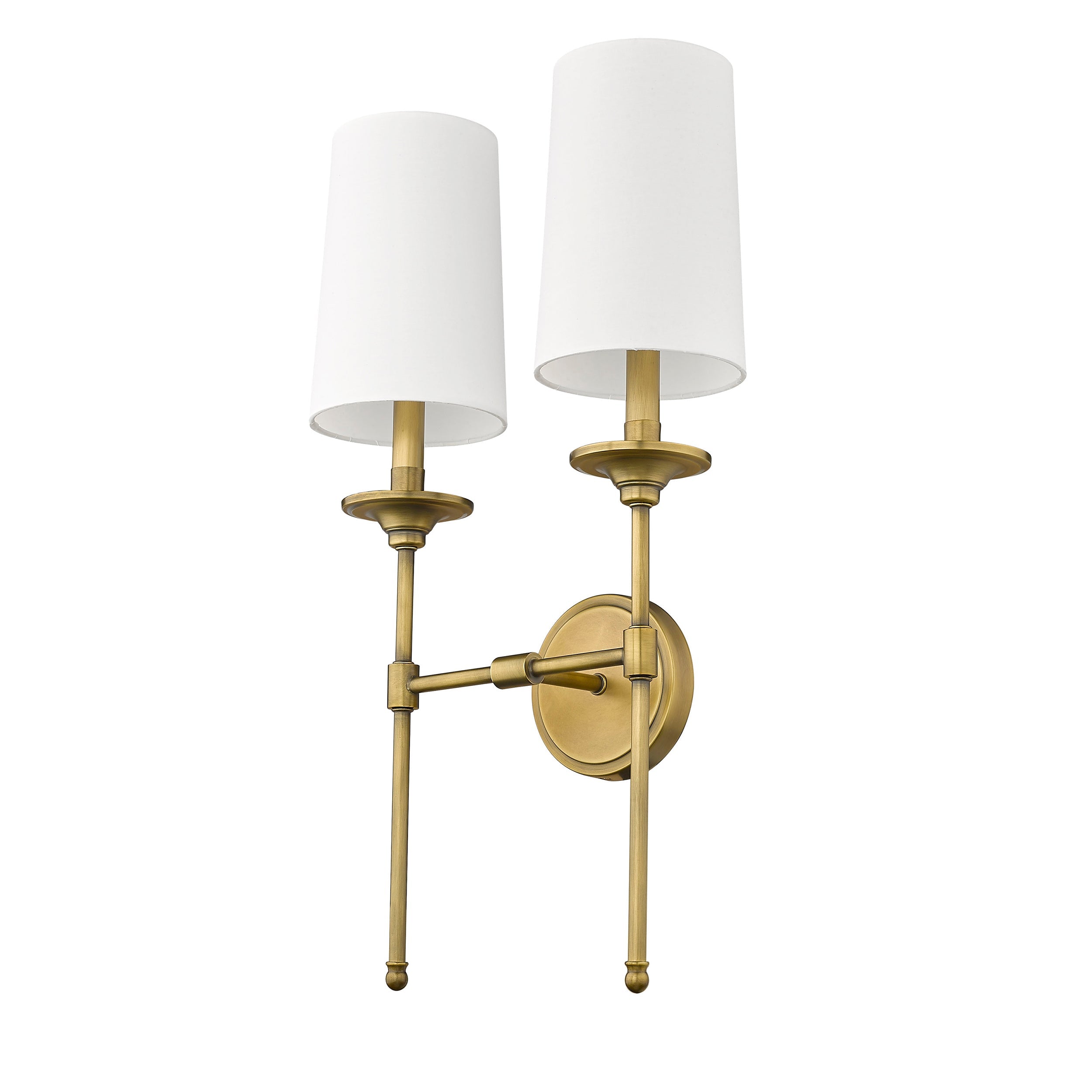 Esileth Messing Stoff Vintage Industrial Wandleuchte-Letslighting