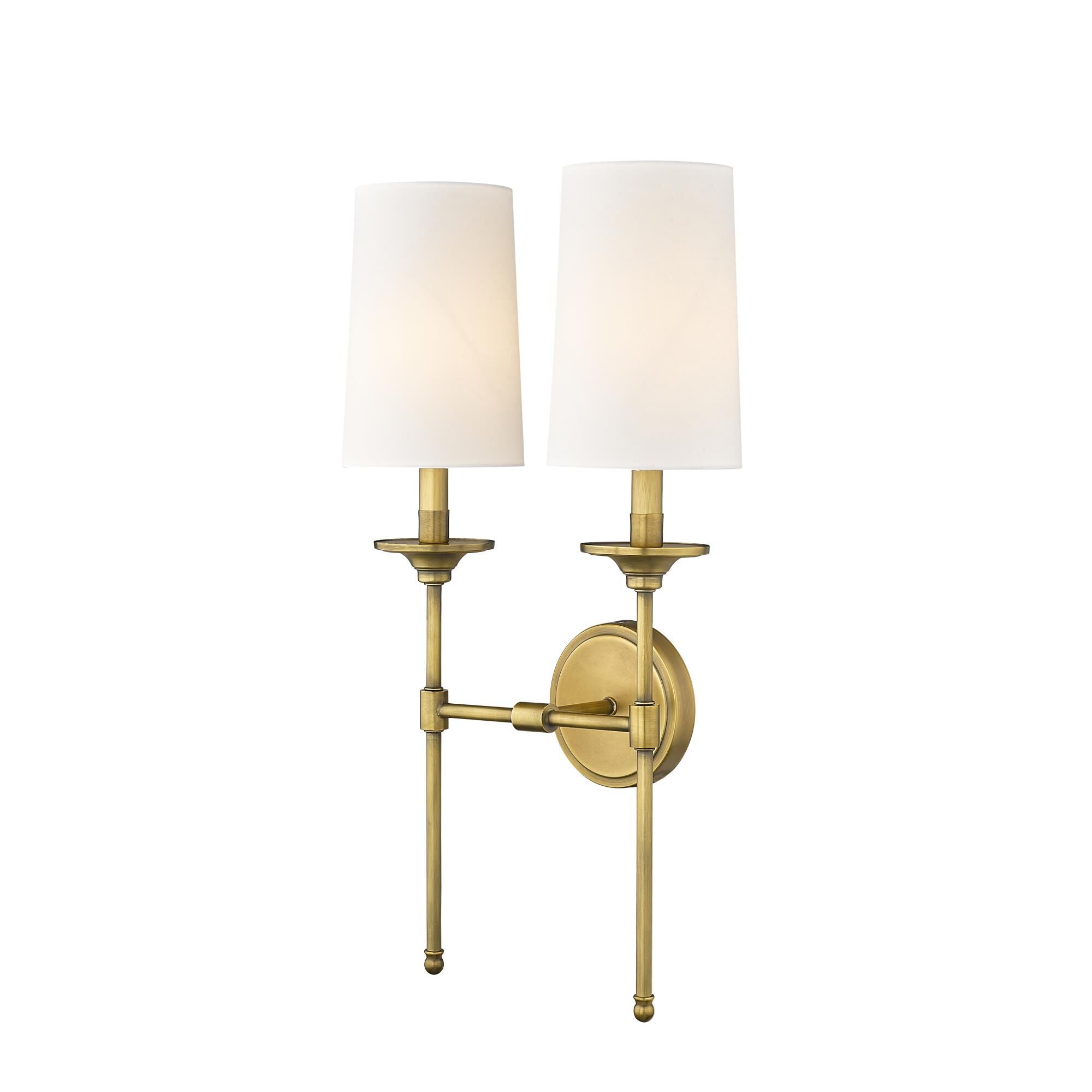 Esileth Messing Stoff Vintage Industrial Wandleuchte-Letslighting