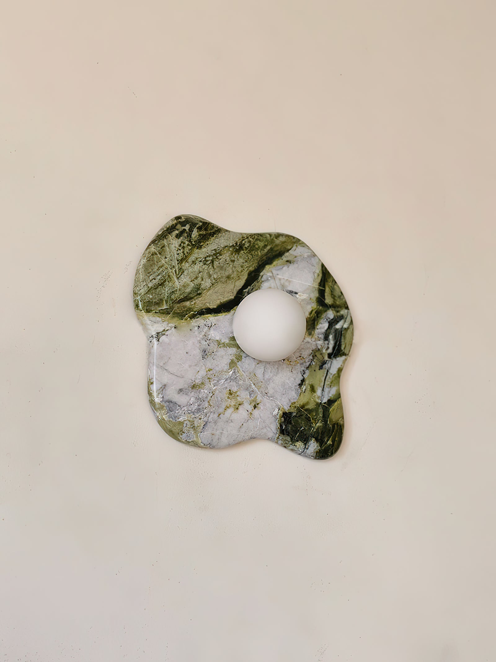 Orphaarae Modern Minimalist Glass Marble Wall Lamp - Letslighting