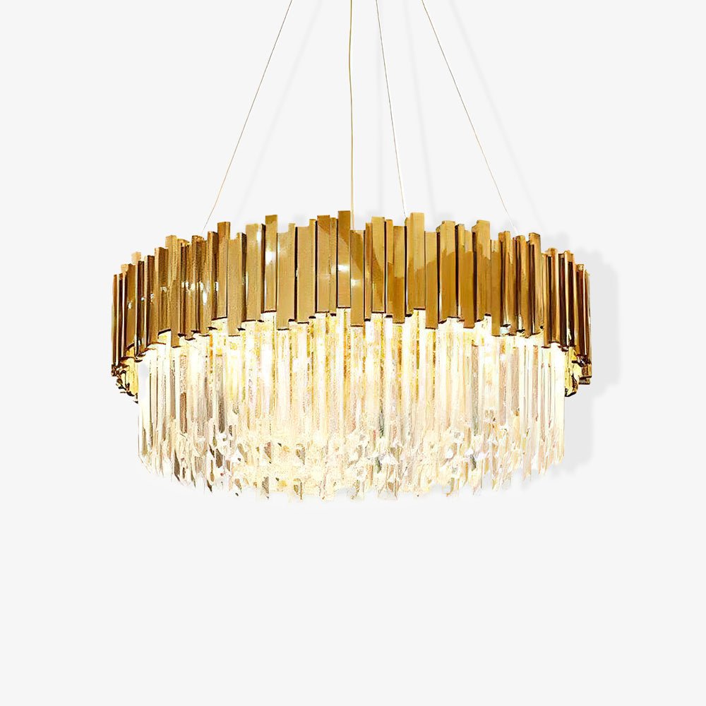 Lustra Kronleuchter Gold Kristall Golden-Letslighting