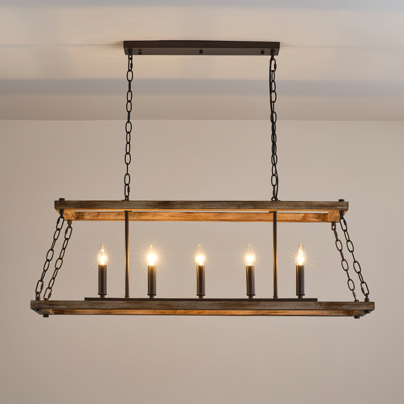 Ilcaryra Vintage Industrial Insel Kronleuchter-Letslighting