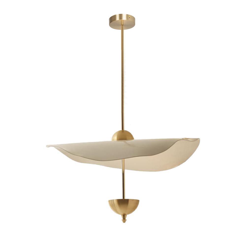 Lusso Wave Double Biscuit Pendant Light-Letslighting