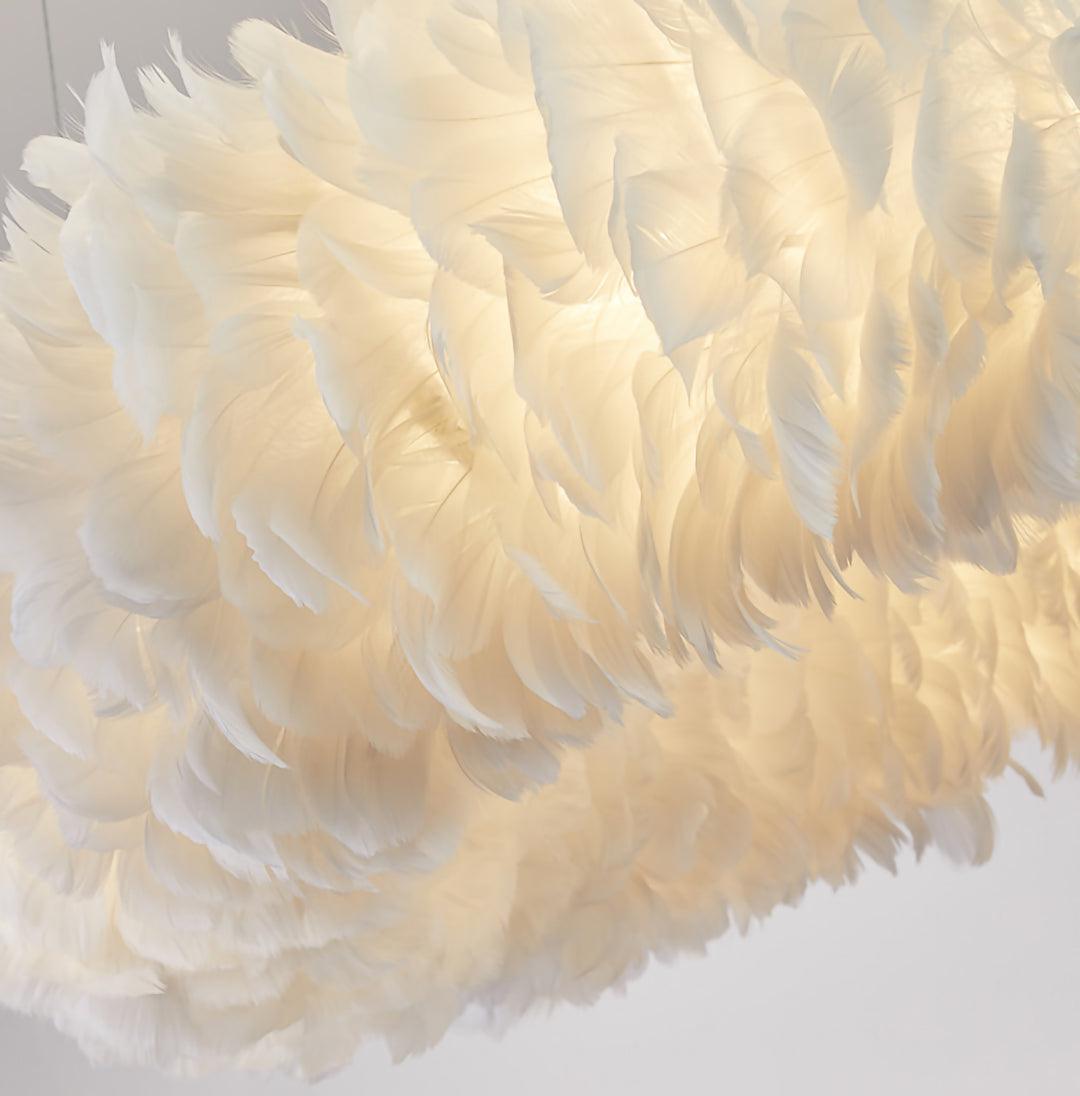 Goose Feathers Pendant Lamp - Blowlighting