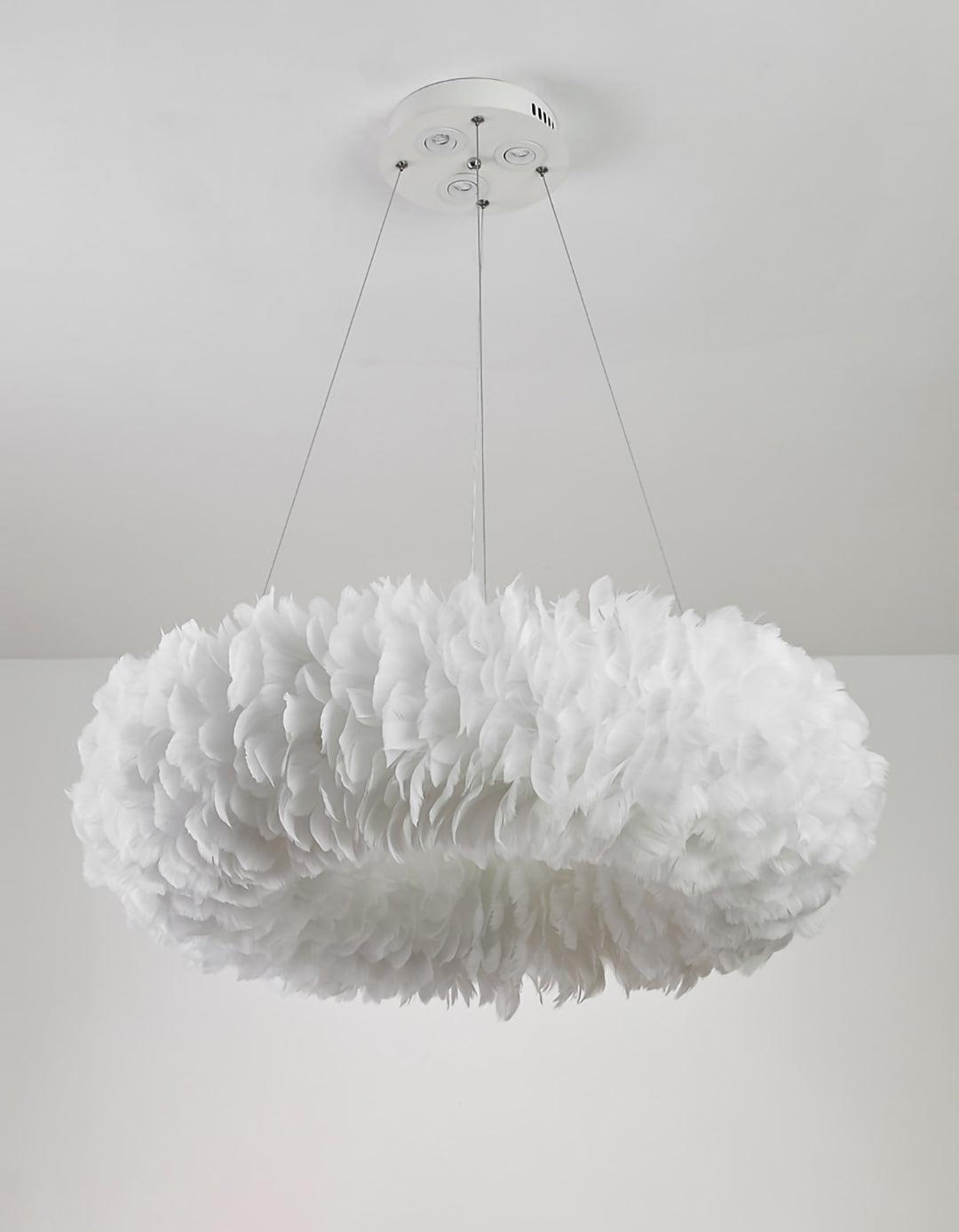 Goose Feathers Pendant Lamp - Blowlighting