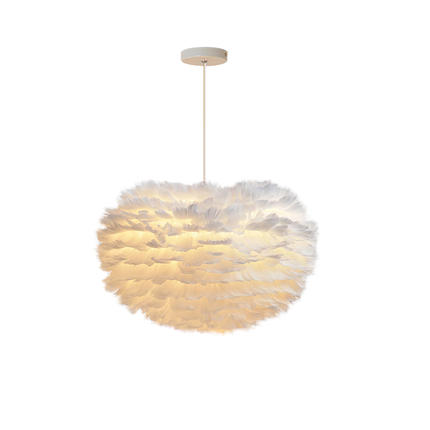 Goose Feathers Pendant Lamp - Blowlighting
