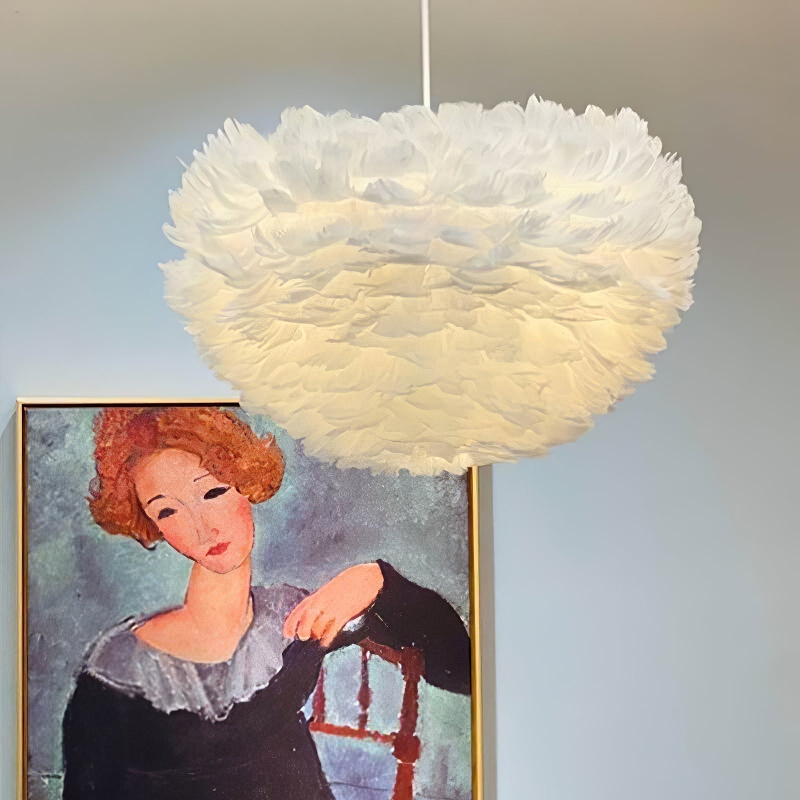 Goose Feathers Pendant Lamp - Blowlighting