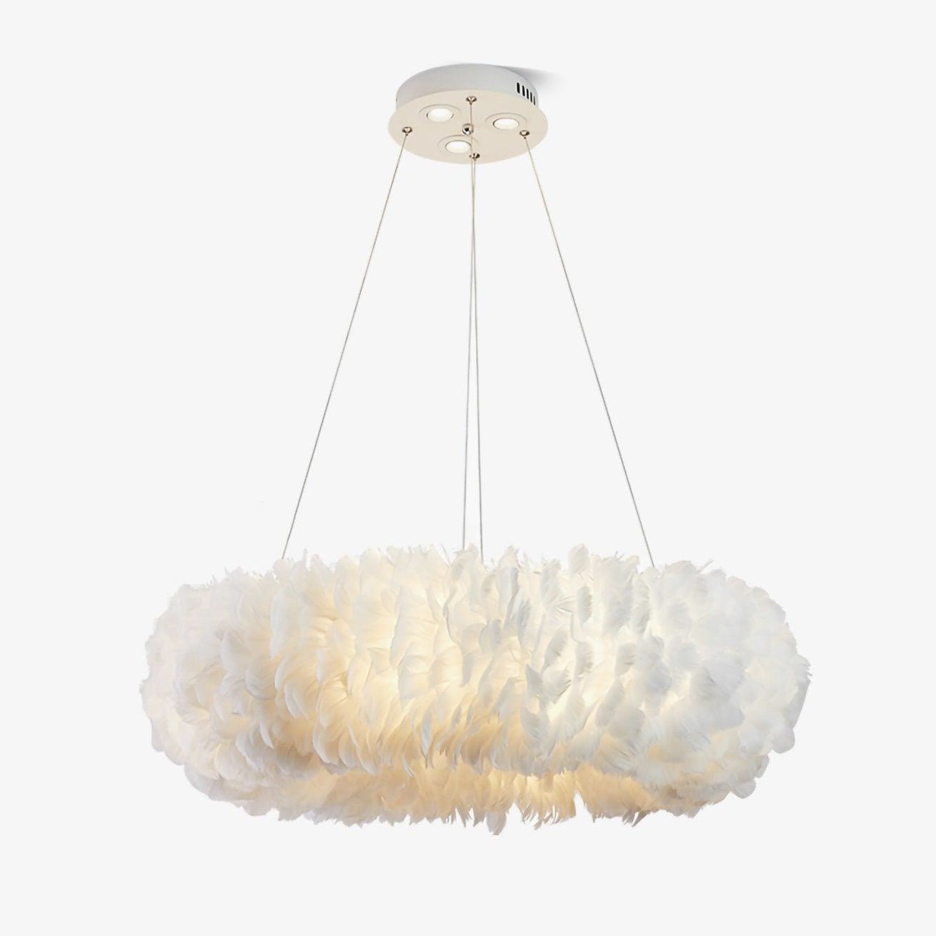 Goose Feathers Pendant Lamp - Blowlighting