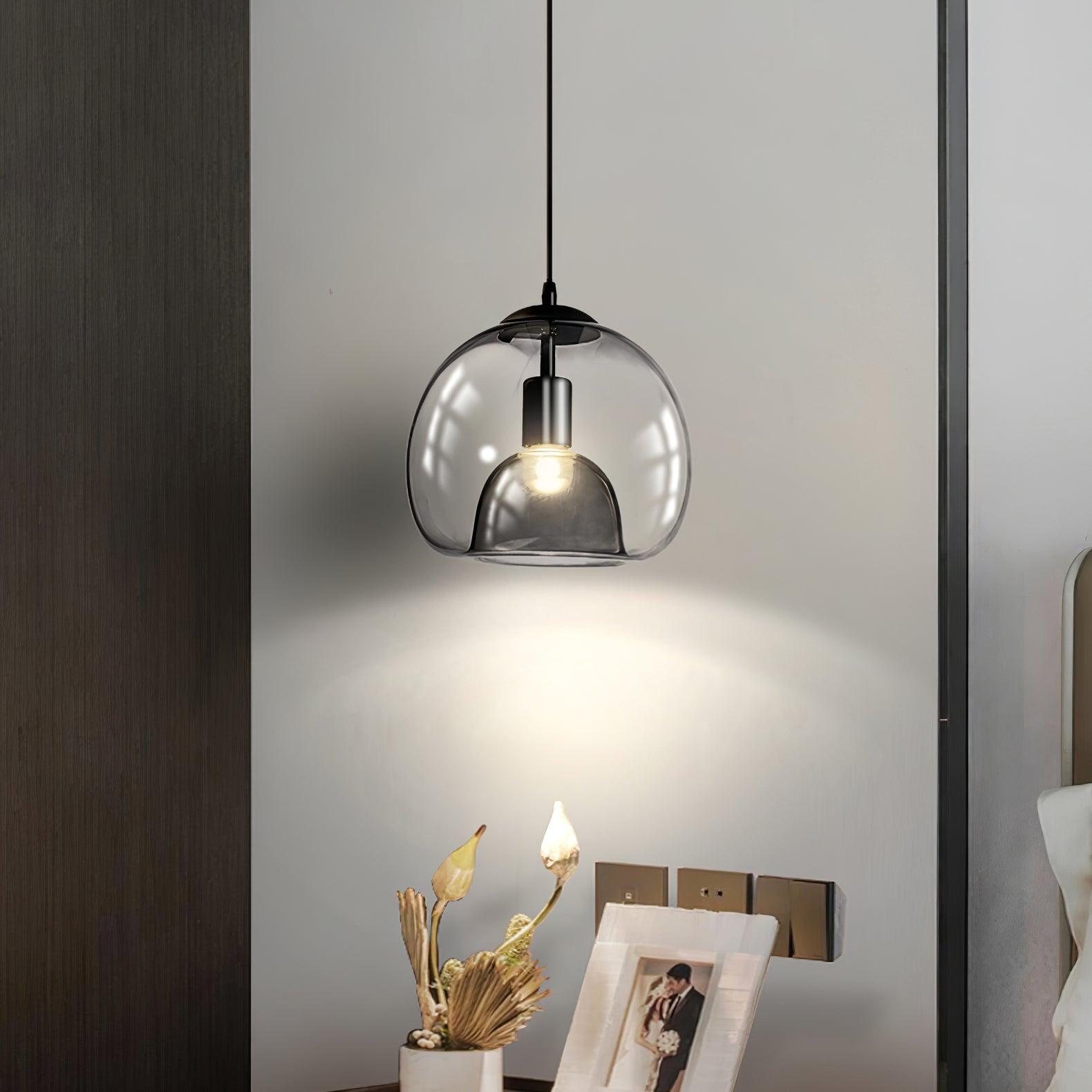 Zelirila Nordic Art Perlen Glas Pendelleuchte-Letslighting