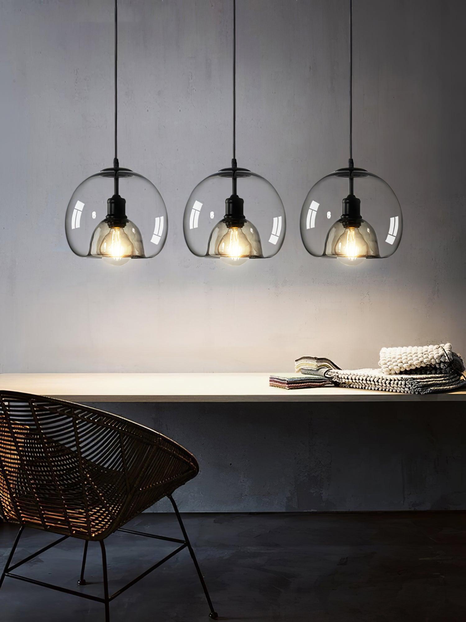 Zelirila Nordic Art Perlen Glas Pendelleuchte-Letslighting