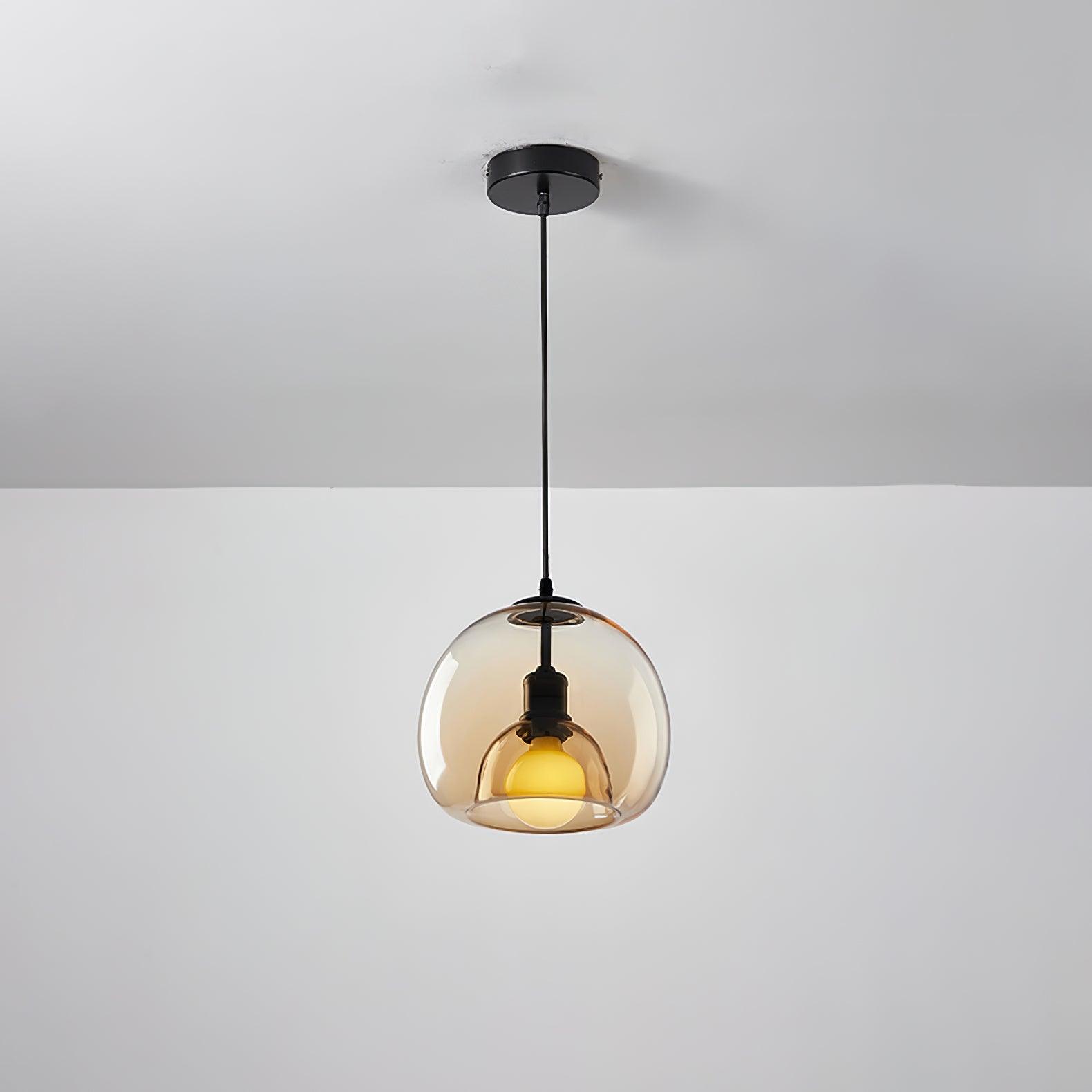 Zelirila Nordic Art Perlen Glas Pendelleuchte-Letslighting