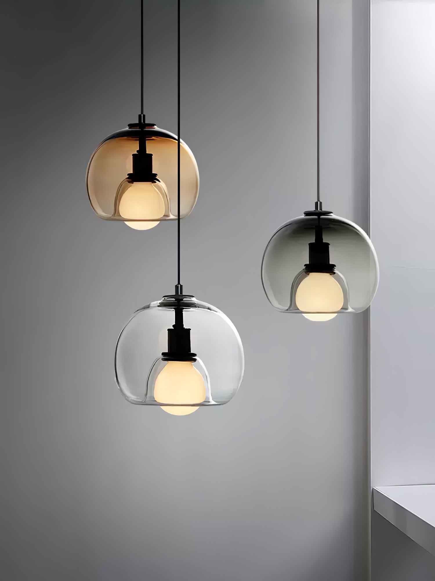 Neritha Glas Zeitgenössisch Pendelleuchte-Letslighting