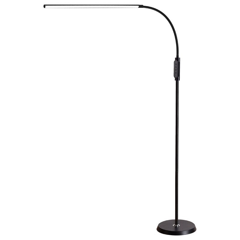 Arisha Modern Stehleuchte Arbeitszimmer, Schwarz, Metall