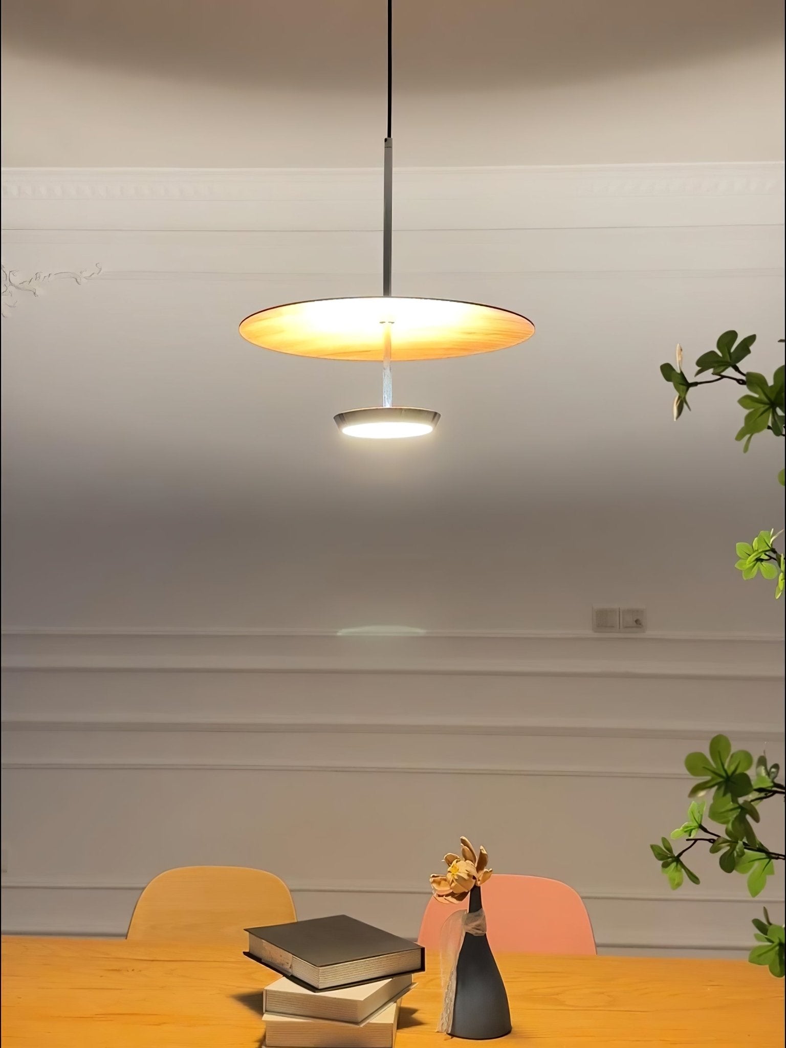 Myphaos Modern Minimalistisch Scheibe Pendelleuchte-Letslighting