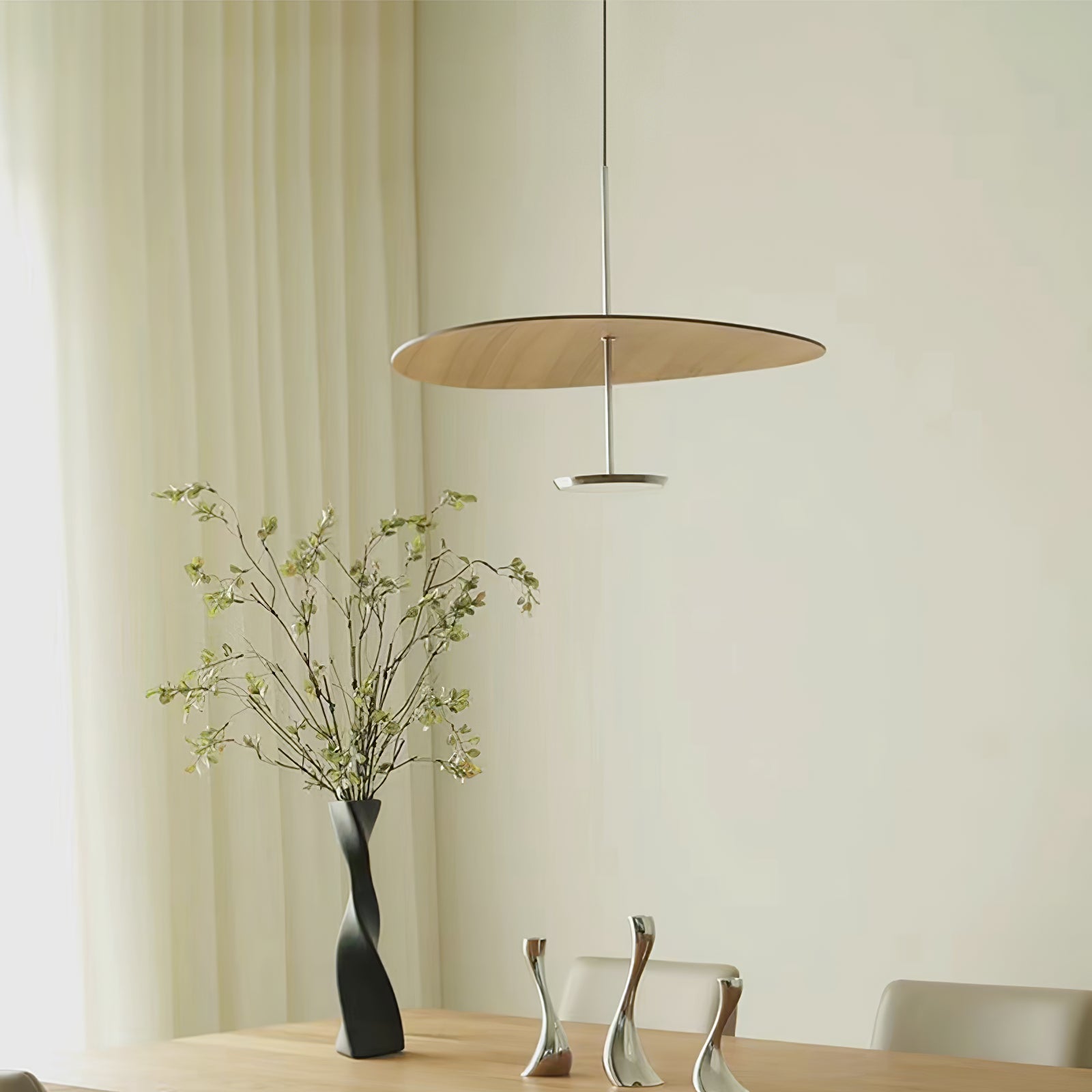 Myphaos Modern Minimalistisch Scheibe Pendelleuchte-Letslighting