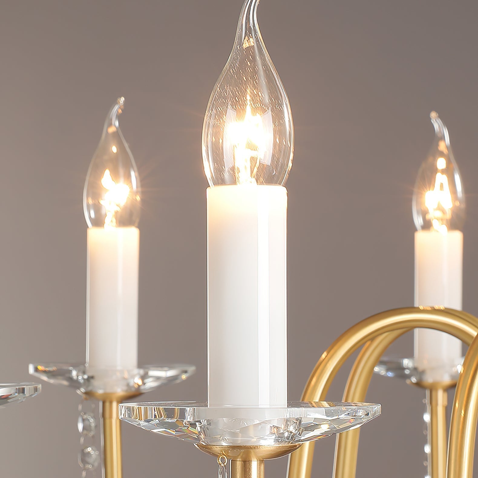 Ilphaara Messing Kristall Postmodern Luxus Kronleuchter-Letslighting