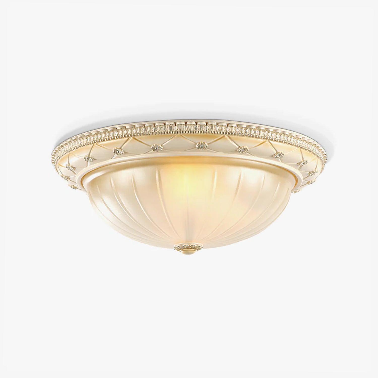 Evtalen Eleganz Vintage Harz Glas Einbau Deckenleuchte-Letslighting