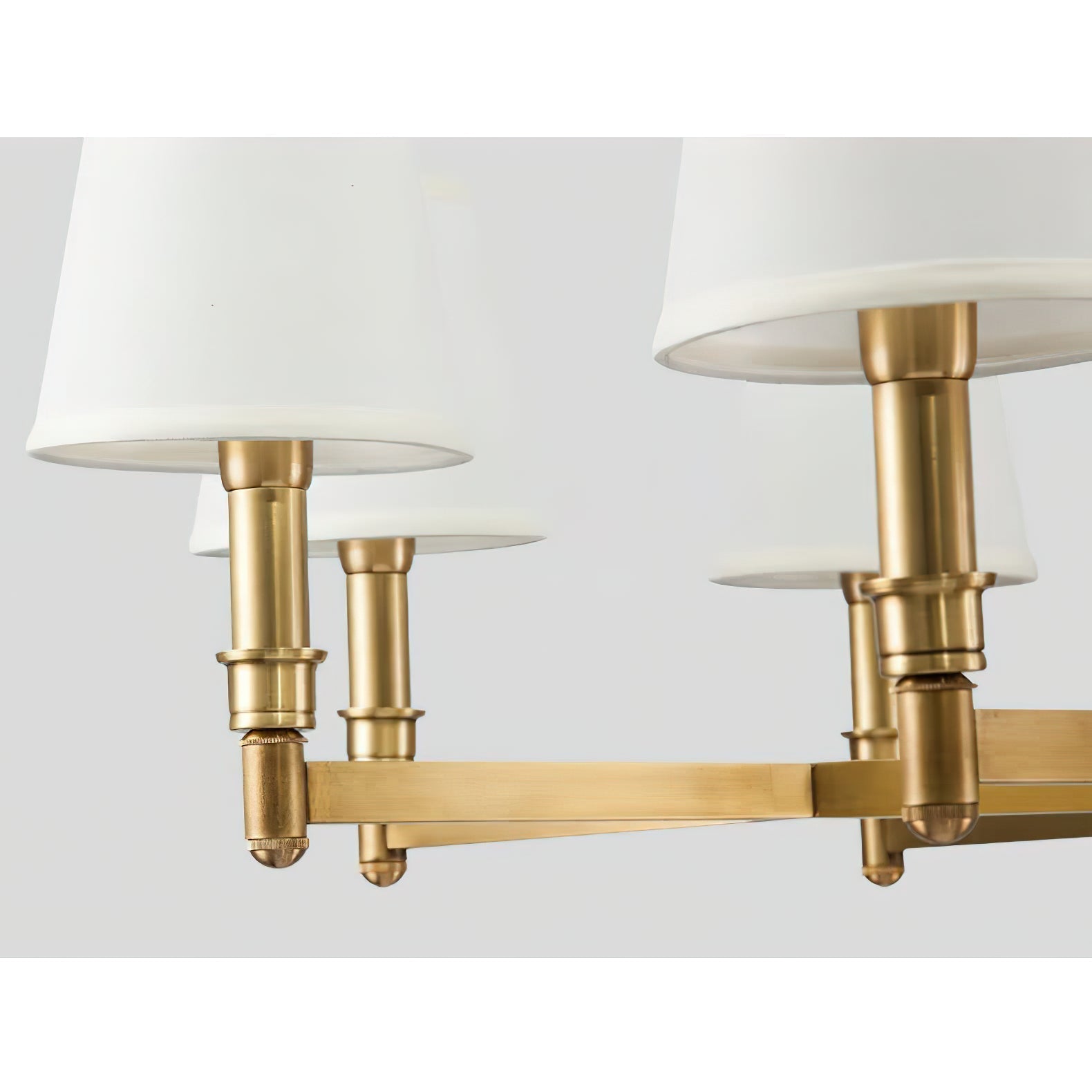 Vadoryra Postmodern Luxury Brass Fabric Chandelier - Letslighting