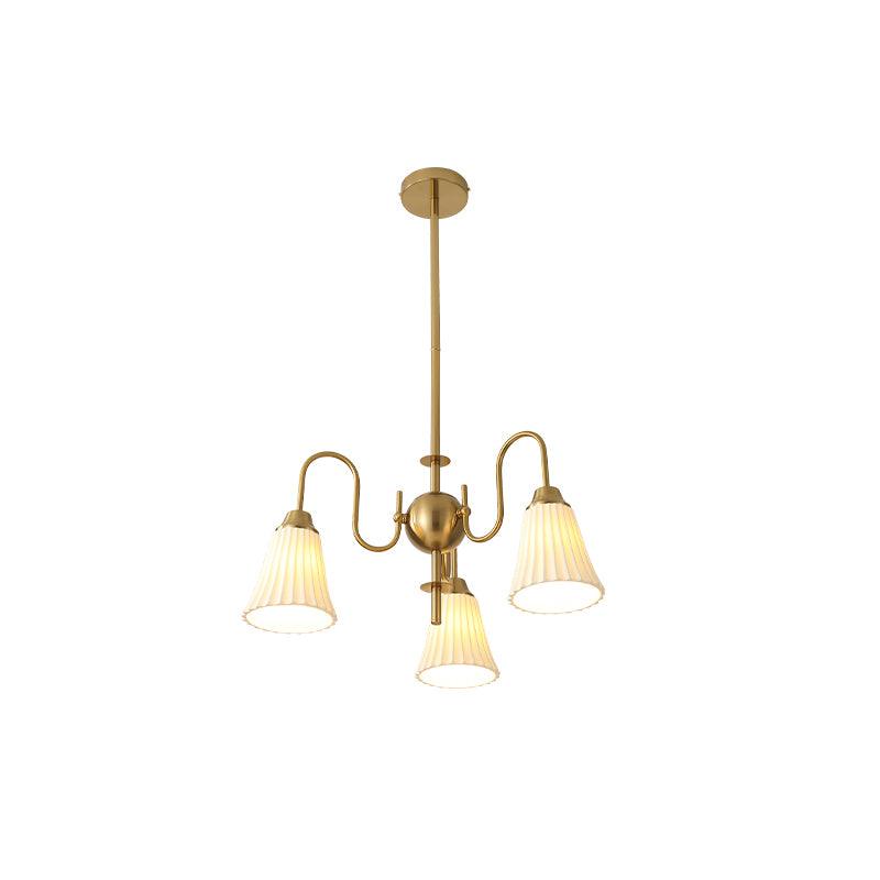 Lustra Kronleuchter Esther Keramik Gefeilt Modern-Letslighting