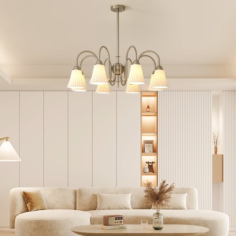 Lustra Kronleuchter Esther Keramik Gefeilt Modern-Letslighting