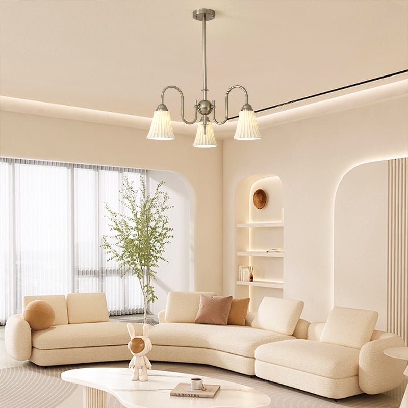 Lustra Kronleuchter Esther Keramik Gefeilt Modern-Letslighting