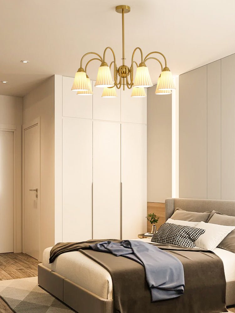 Lustra Kronleuchter Esther Keramik Gefeilt Modern-Letslighting