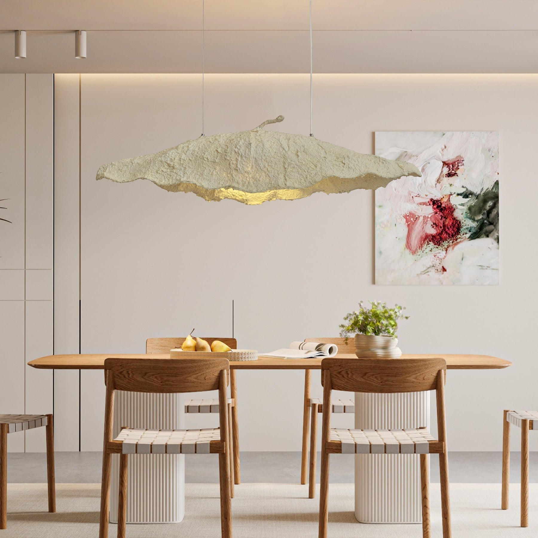 Altalis Kunsthandwerk Papierpulpe Pendelleuchte-Letslighting