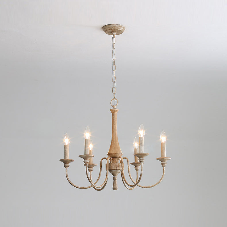 Alzorila Handgeschnitzter industrieller Vintage Kronleuchter-Letslighting