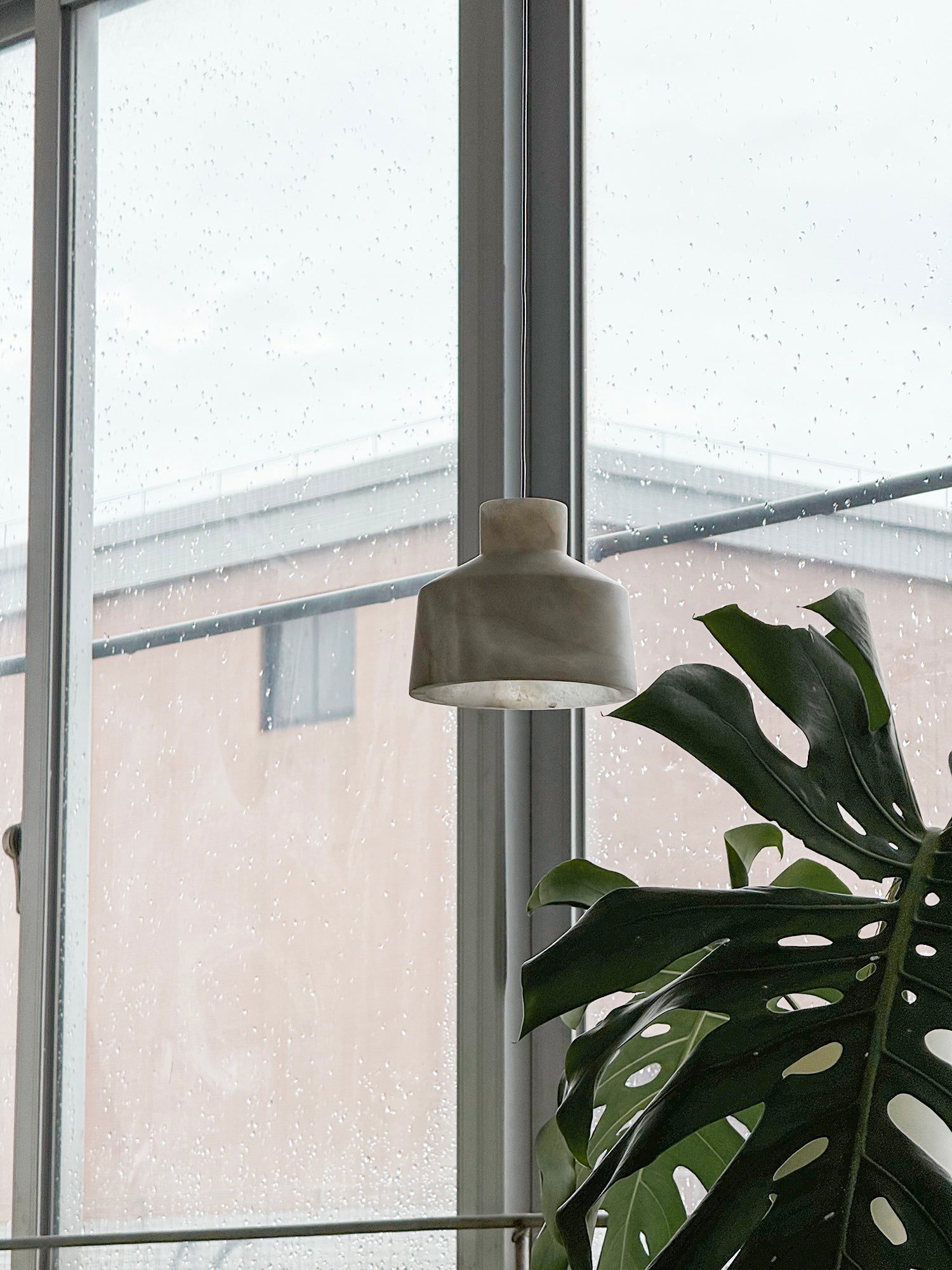 Aursore Modern Minimalist Alabaster Pendant Lamp - Letslighting