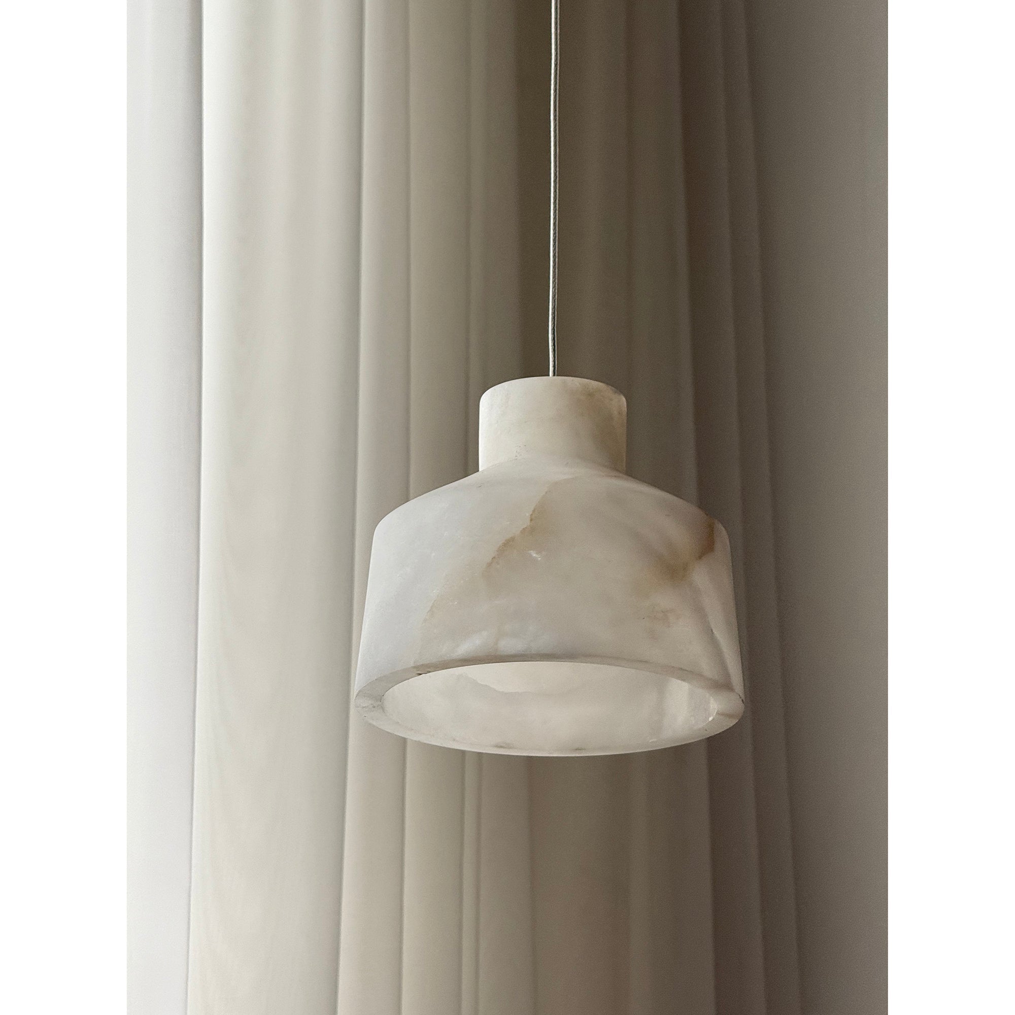 Aursore Modern Minimalist Alabaster Pendant Lamp - Letslighting