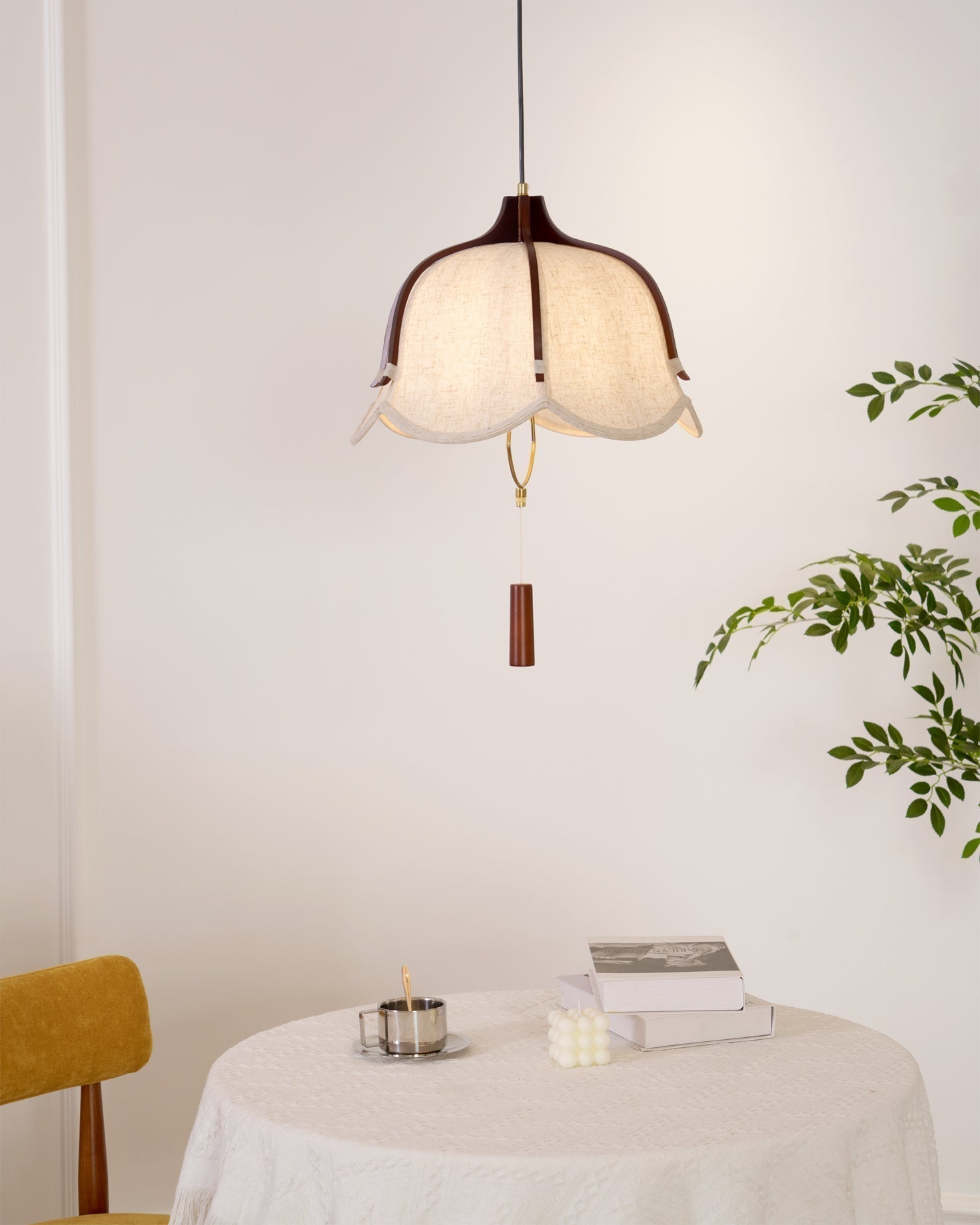 Lustra Pendelleuchte Laterne Modern Stoff-Letslighting