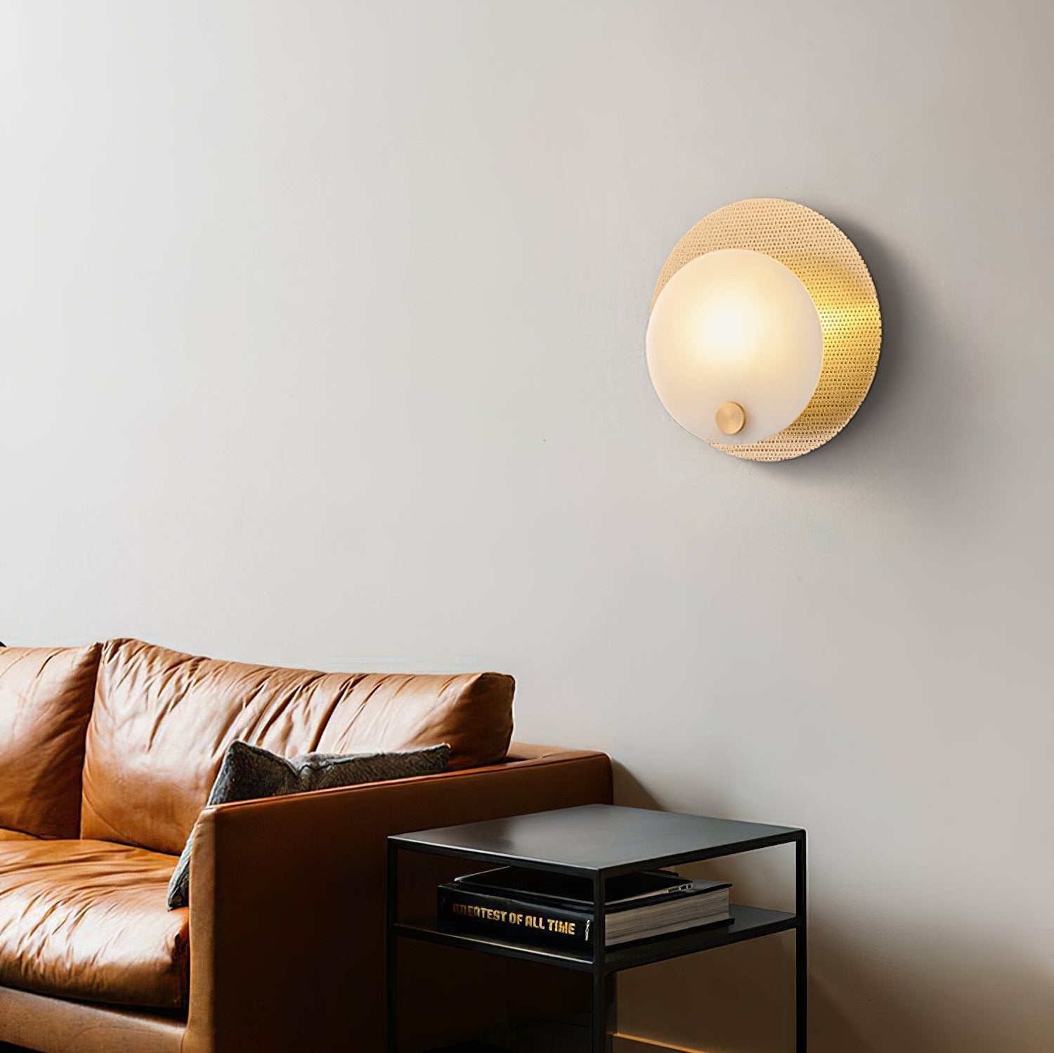 Ilzore Circular Glass Ceiling Light - Neutralighting