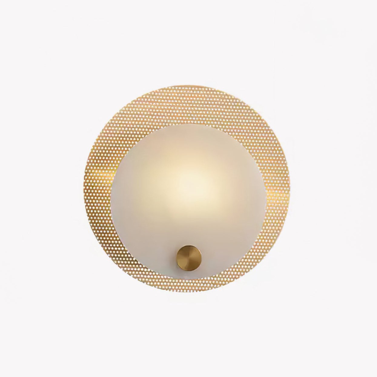 Ilzore Circular Glass Ceiling Light - Neutralighting