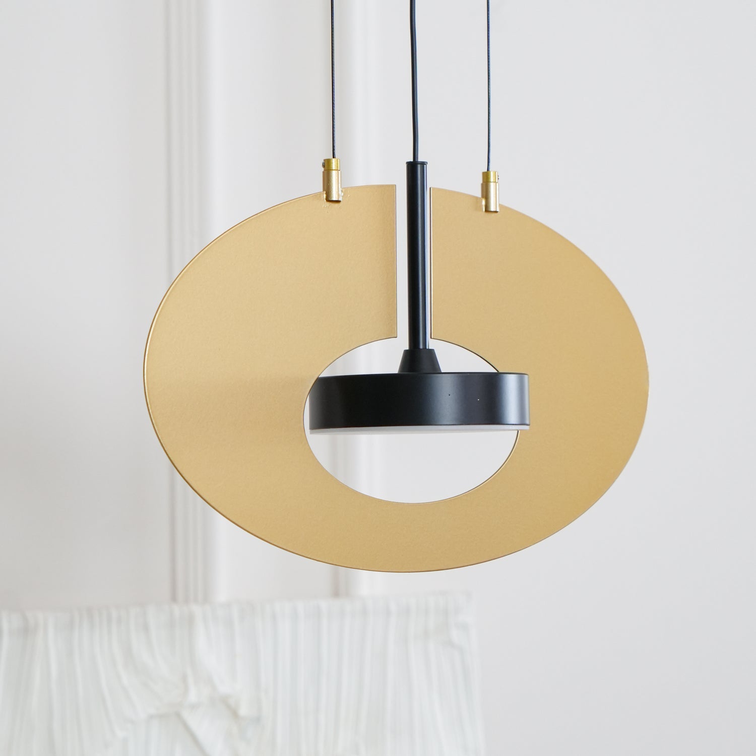 Solara Pendelleuchte Oval Ring Geometrisch-Letslighting