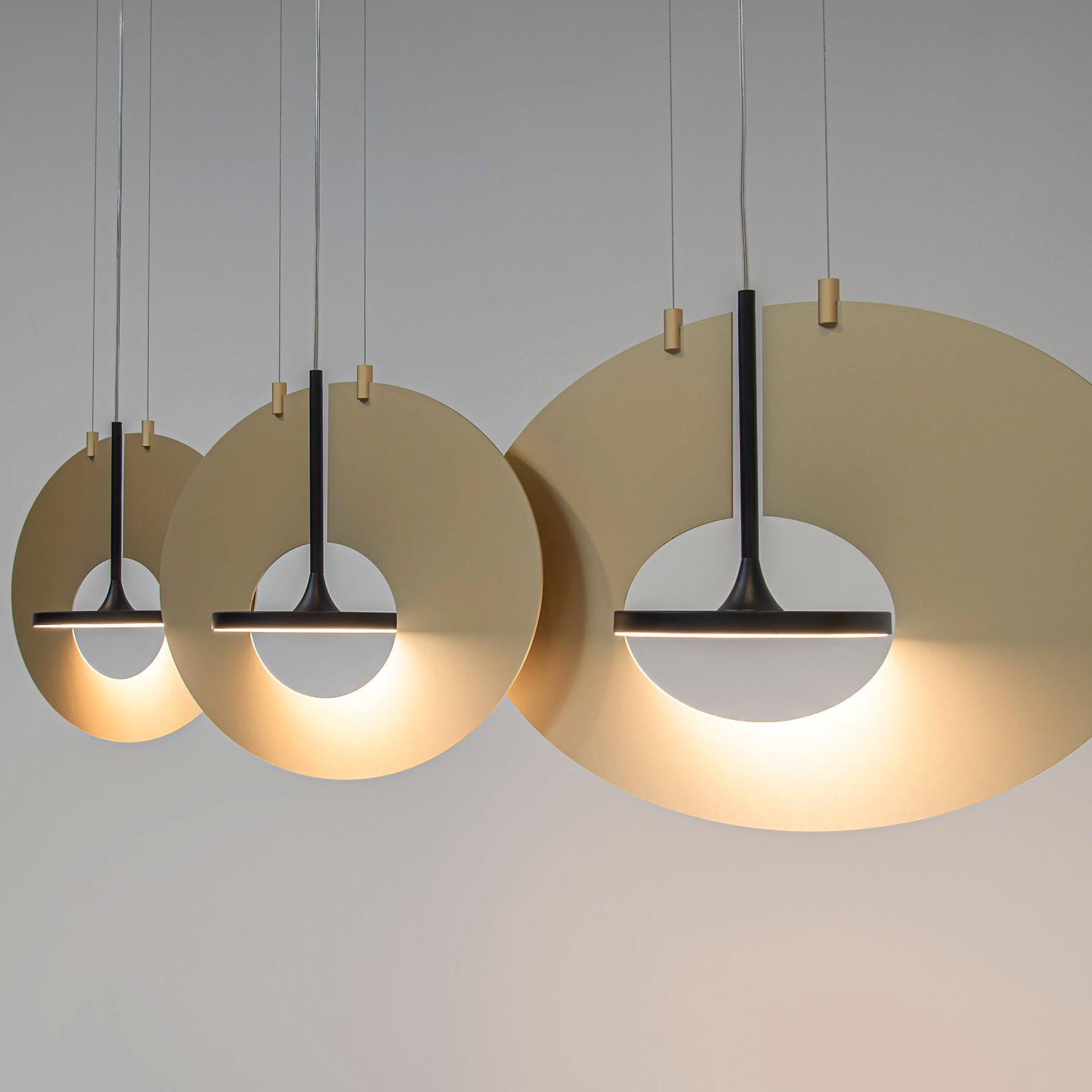 Solara Pendelleuchte Oval Ring Geometrisch-Letslighting