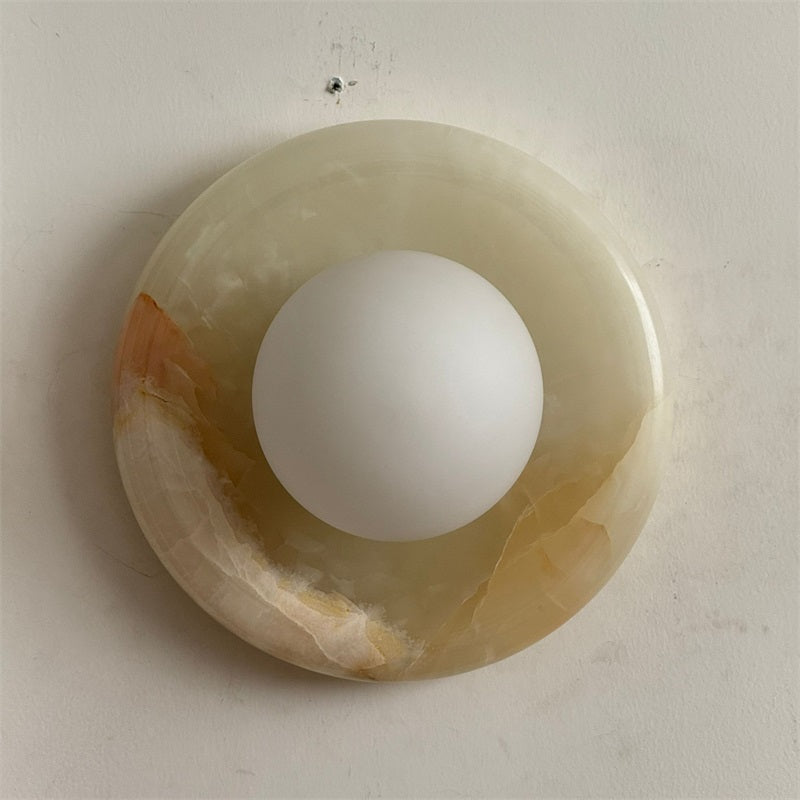 Vivina Cyan Jade Wandleuchte-Letslighting