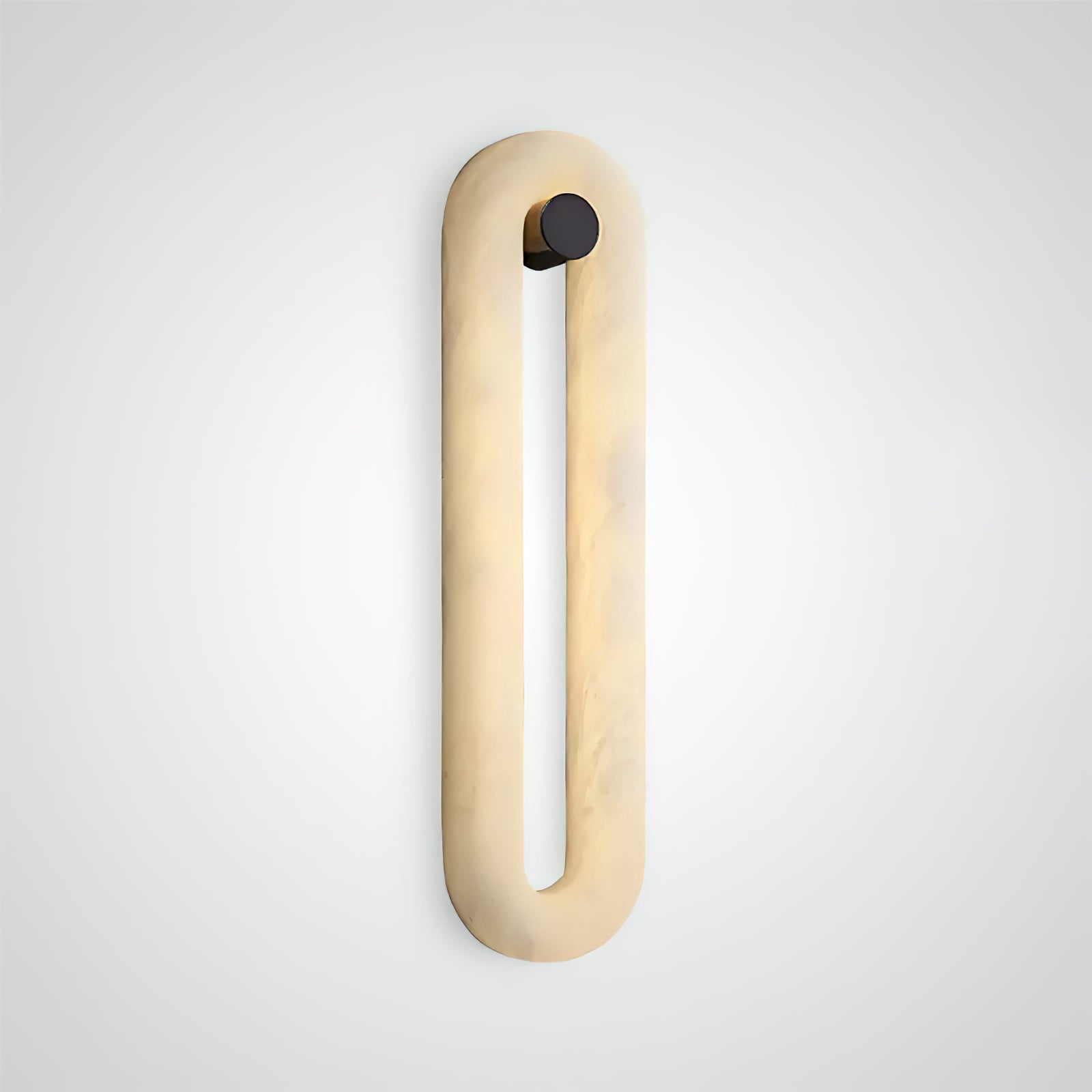 Mydorel Modern Minimalist Brass Alabaster Wall Lamp - Letslighting
