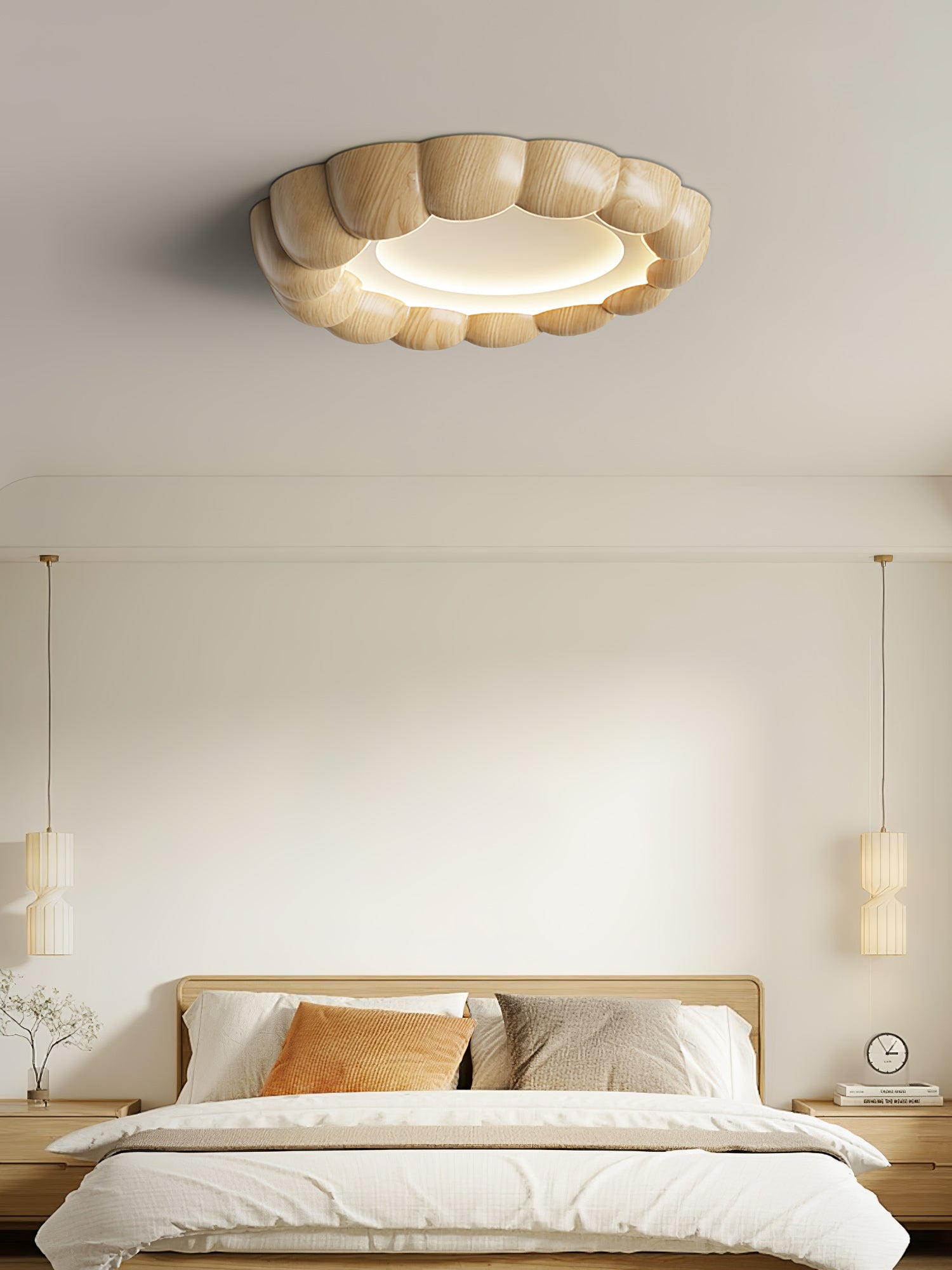 Eraeiel Traditionell Eleganz Ripple Deckenleuchte-Letslighting