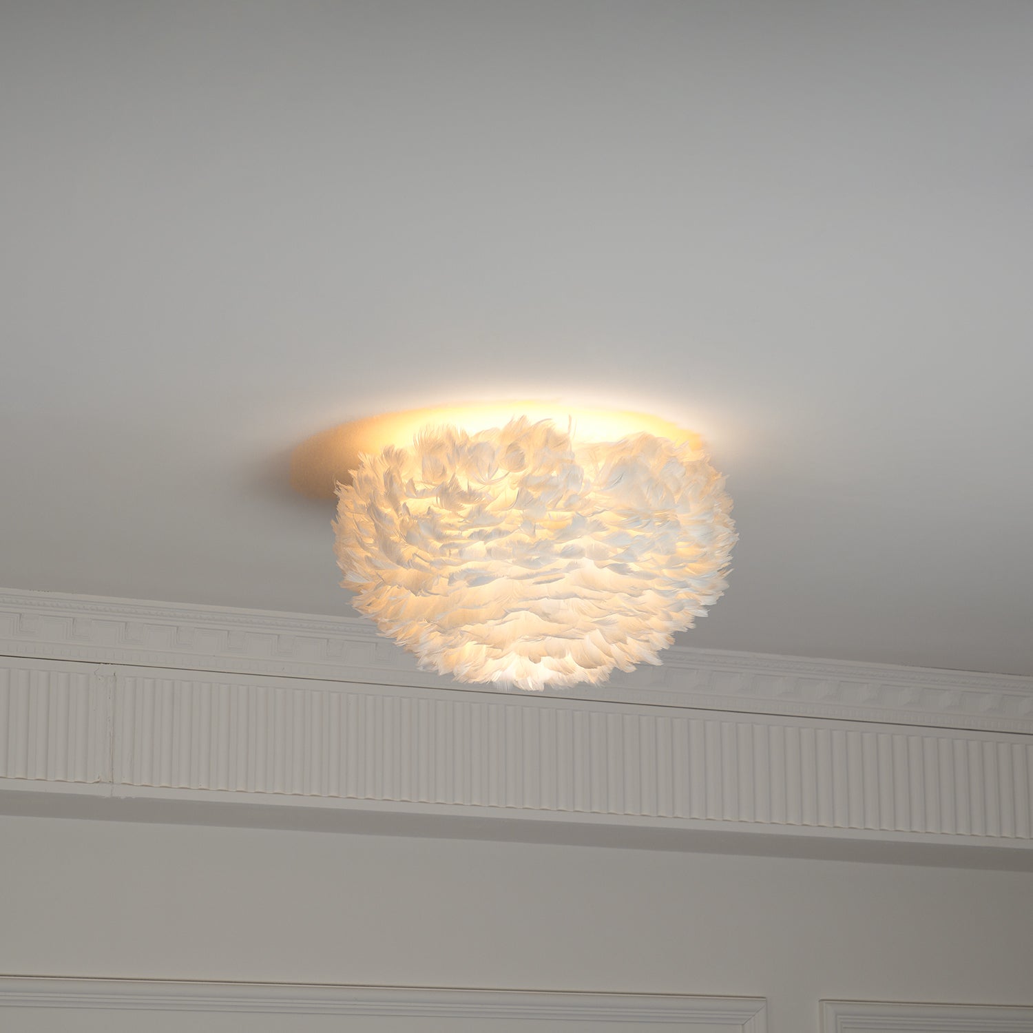 Zalore Premium Nordisch Kunst Gefiedert Deckenleuchte-Letslighting