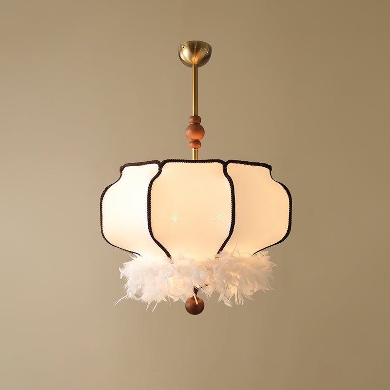 Grace Luxus Stoff Pendelleuchte Leuchte-Letslighting