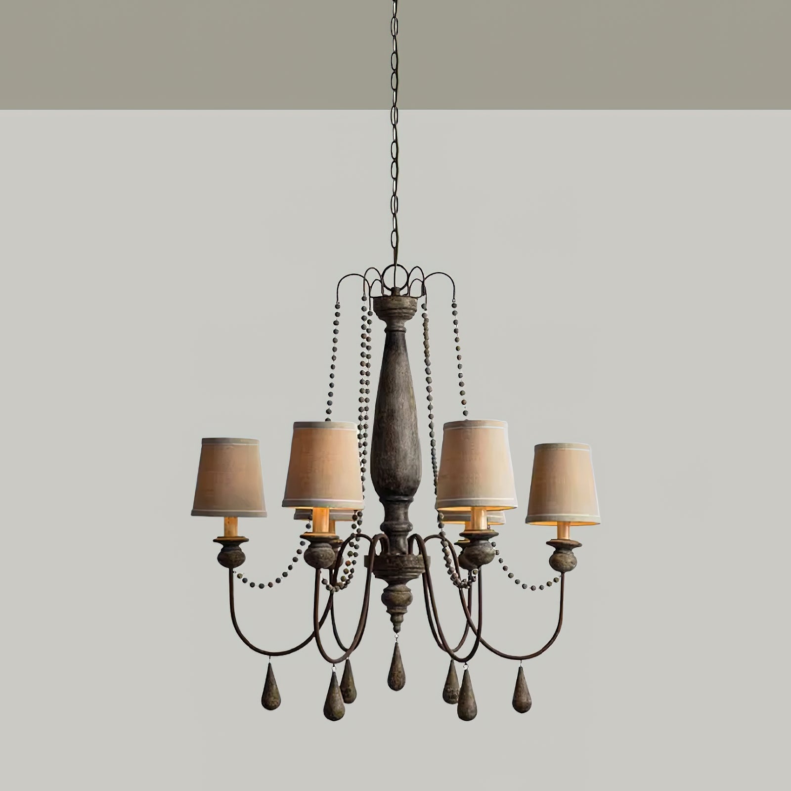 Arshaor Postmoderner Luxus Holz-Kronleuchter-Letslighting