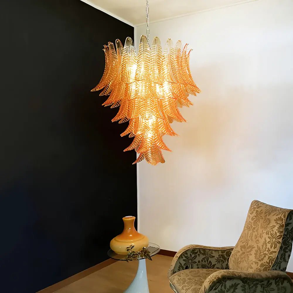 Ersoran Postmodern Luxury Metal Glass Chandelier - Letslighting